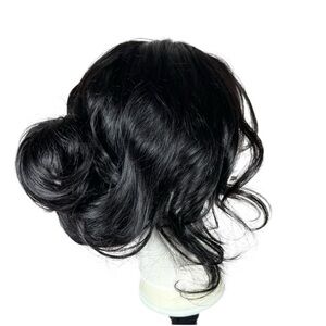 UNICE Pre Everything Human Hair Loose Wave Curtain Bangs 7x5 16 Inch Wig